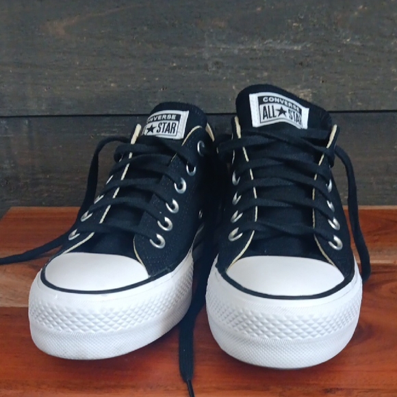 Converse All Star Classic Black Canvas Sneakers - Picture 11 of 11